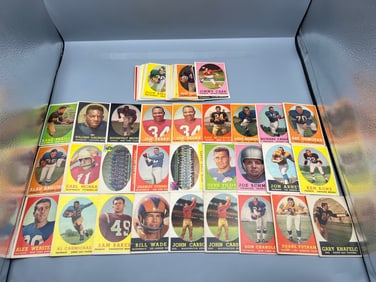 Lot of (45+) 1958 Topps Football Cards W/ Many Stars - Varying Conditions