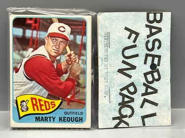 West Corp. Baseball Cello Fun Pack Repack 1965 Topps Unopened Pack