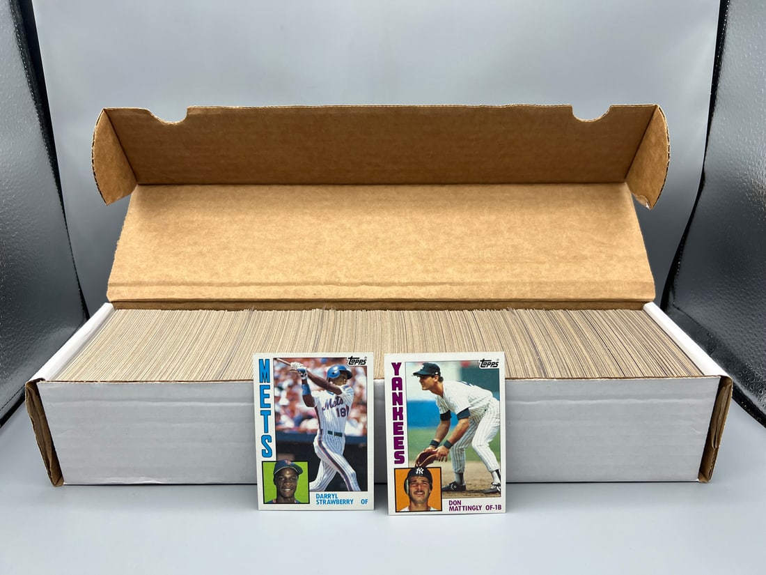1984 Topps Baseball Complete Set W/ Don Mattingly RC & Darryl Strawberry RC (1 of 3)