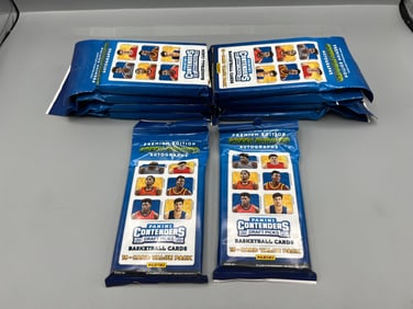 Lot of (10) 2020 Panini Contenders Draft Picks Basketball Factory Sealed Value Packs