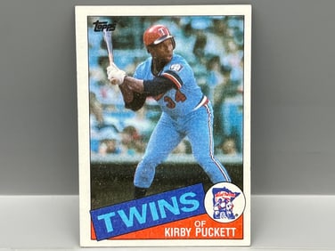 1985 Topps Kirby Puckett RC #536