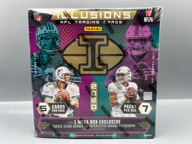 2020 Panini Illusions Football Factory Sealed Mega Box