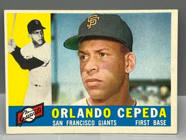 1960 Topps Orlando Cepeda #450