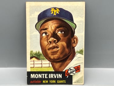 1953 Topps Monte Irvin #62