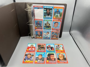 1971 Topps Football Complete 263 Card Set - Terry Bradshaw RC, Joe Greene RC, Bart Starr, Johnny