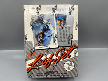 1990 Leaf Series One Baseball Factory Sealed Wax Box