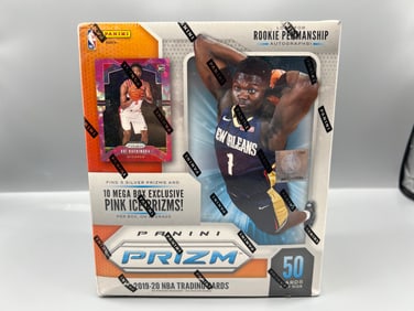 2019-20 Panini Prizm Basketball Factory Sealed Mega Box