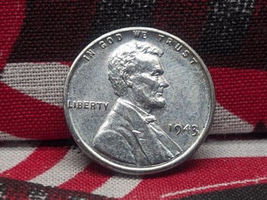 ERROR 1943 Steel Cent WDDO 038-UNC