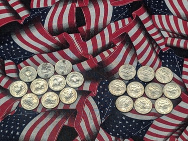 (10) each 2004-P & D Jefferson Nickels
