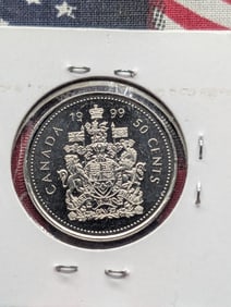 1999 Canada Silver Half Dollar, BU