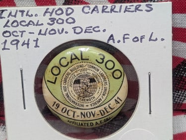 1941 WWII Era International HOD Carriers Pin