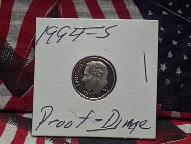 1994-S Proof Dime BU