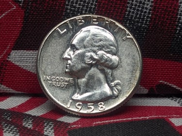1958 Washington Quarter Bright & Flashy UNC