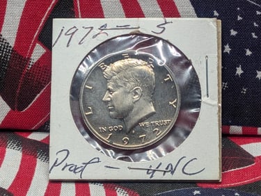 1972-S Kennedy Proof Half Dollar UNC