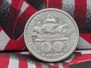 1892 Columbian Expo Half Dollar Nicely Circulated