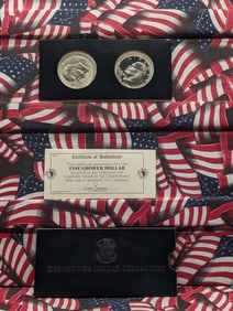 1976-S Eisenhower Dollar Collection Proof & Clad