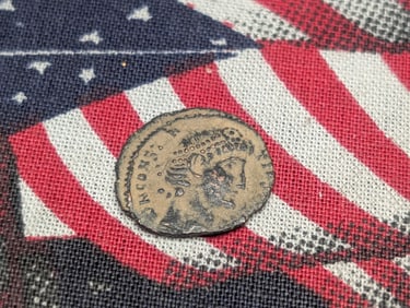 337-350 AD Ancient Roman Empire Coin. NICE Details.
