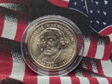 2007-P George Washington One Dollar Presidential Coin