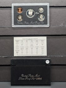 1994-S U.S. Mint Silver Proof Set In OGP