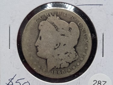1890-O "Low Mintage" Morgan Dollar