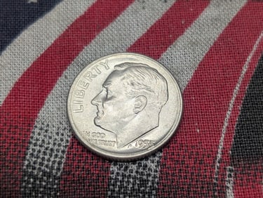 1955-D Roosevelt Silver Dime