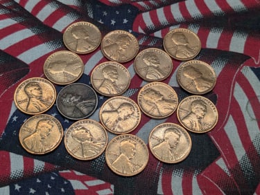 16, Teen's Lincoln Wheat Cents