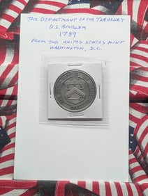 1789 U.S. Department Of Treasury Emblem