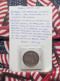 Major Henry Lee First Day Medal