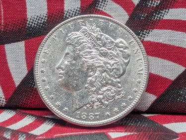 1887 Morgan Dollar. High Grade