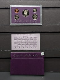 1993-S U.S. Mint Proof Set In OGP