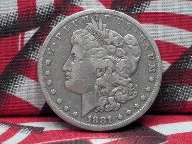 1881-S Morgan Silver Dollar
