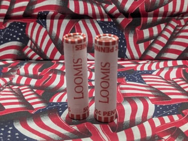 (2) 2025-P Unopened Rolls Lincoln Shield Cents
