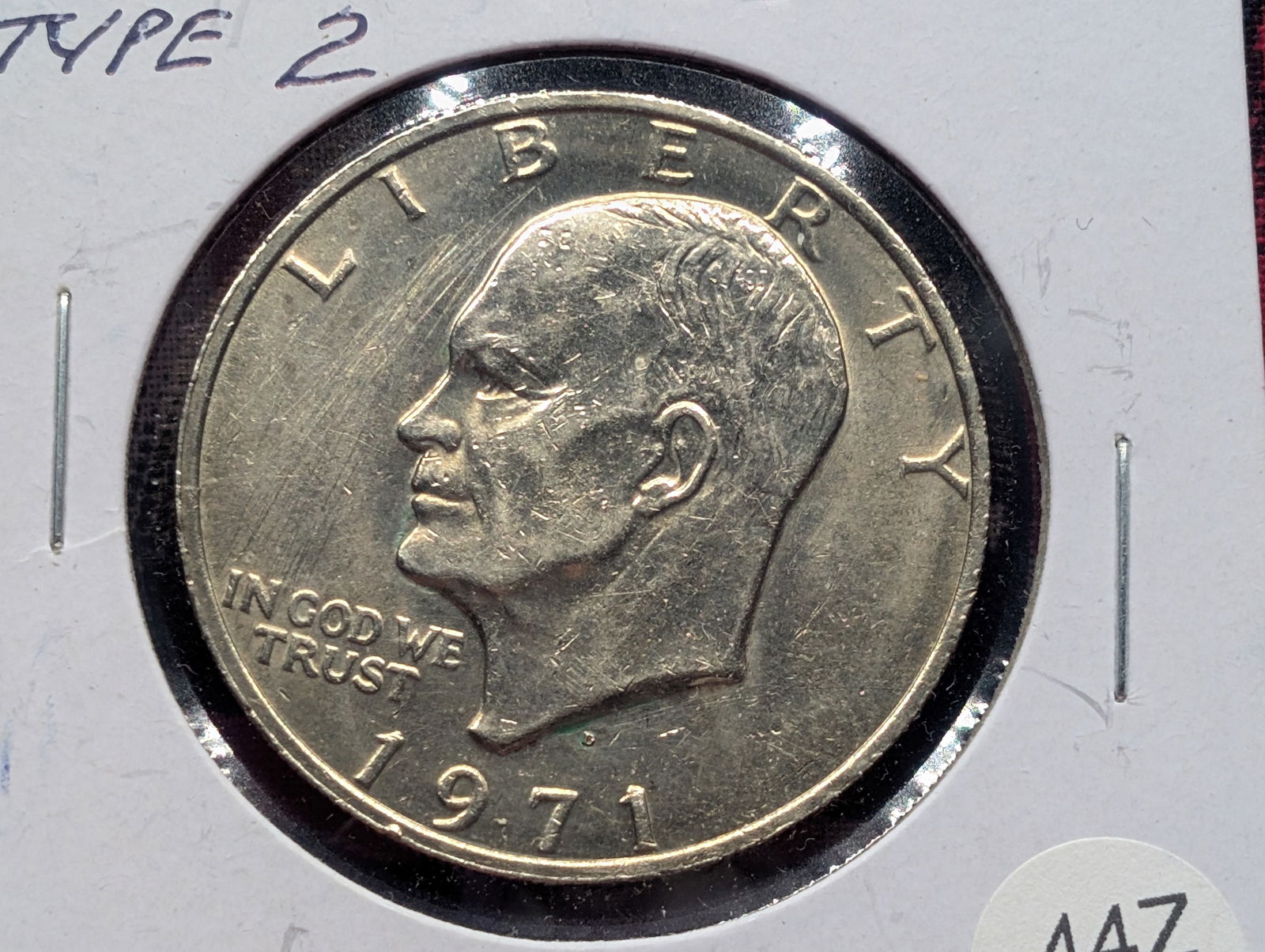 1971-D Type 2 Eisenhower Dollar (1 of 3)