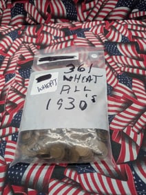 (361) Assorted 1930's Lincoln Wheat Cents