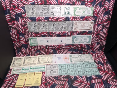 40 Assorted Numismatic Paper Advertisements