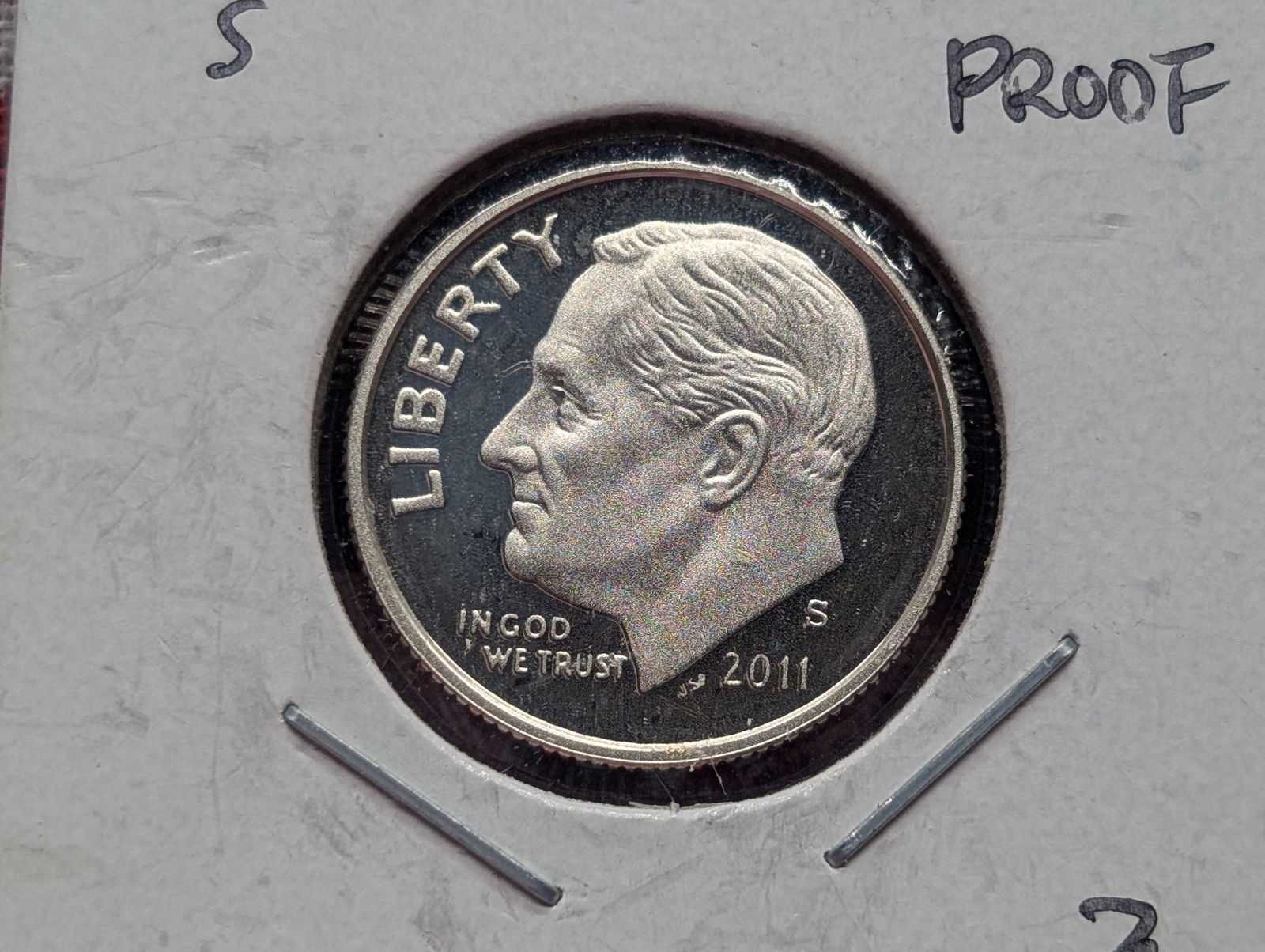 2011-S Roosevelt Dime, Silver Proof (1 of 3)
