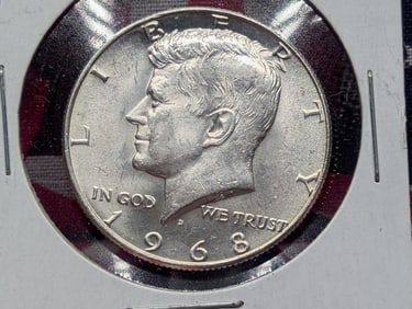 1968-D Kennedy Half Dollar