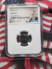2022-D Roosevelt Dime, NGC MS 67 FT