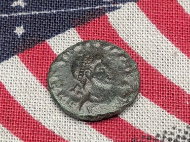 367-375 AD, AU-INCREDIBLE Grade, Very RARE with this Many Details, Ancient Roman Coin, Over 1,600