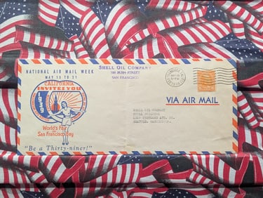 1938 California Exposition Cachet