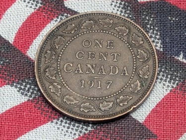 1917, Canada Large Cent, 108 Years Old!