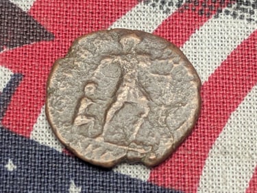 367-375 AD, Details, Ancient Roman Coin, Over 1,600 years old
