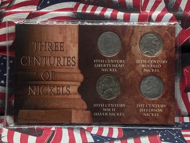 Three Centuries of Nickel 4 coin Set