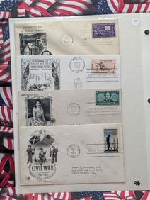 (8) Assorted First Day Covers & Cachets, Mint