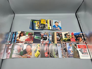 Lot of (65+) Assorted Racing/Nascar Cards - Varying Conditions