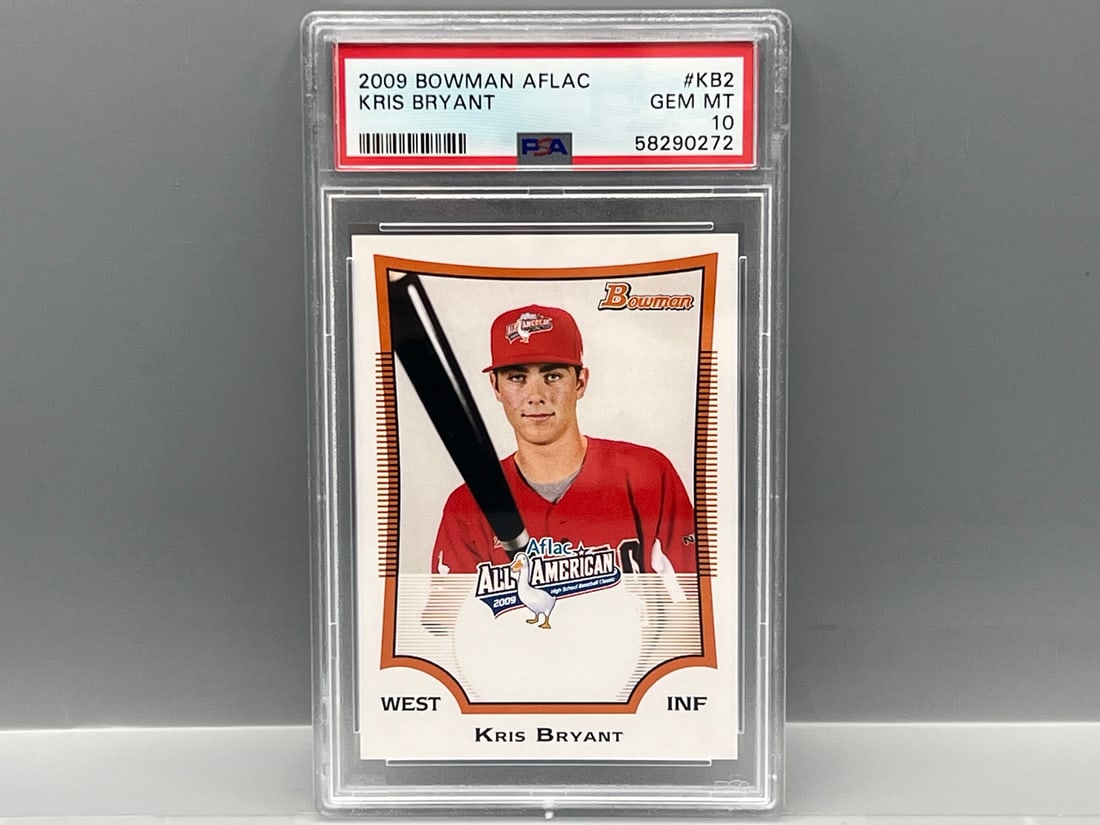 2009 Bowman Aflac Kris Bryant Prospect/RC #KB2 PSA Gem Mint 10 (1 of 2)