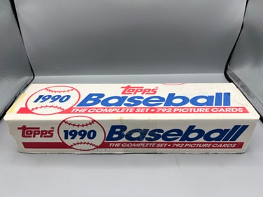 1990 Topps Baseball Factory Sealed Set