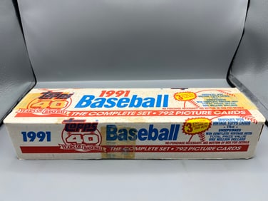 1991 Topps Baseball Factory Sealed Set