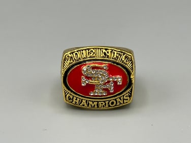 Replica San Francisco 49ers 2012 Collin Kaepernick Commemorative NFC Championship Ring