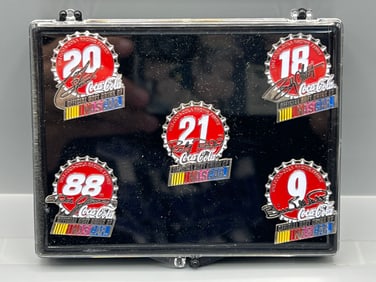 Nascar Coca Cola Driver Pin Set